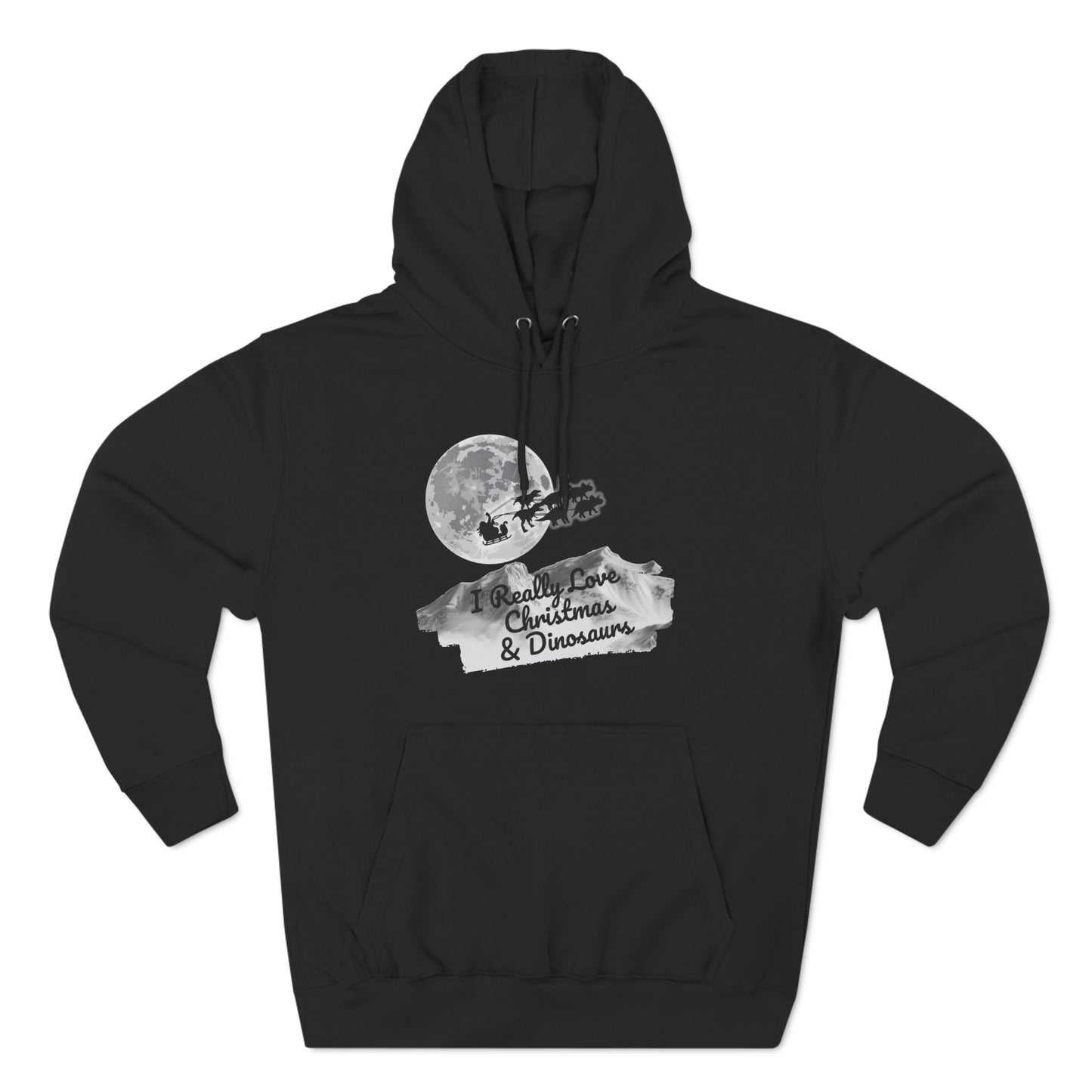 Christmas Dinosaur Hoodie