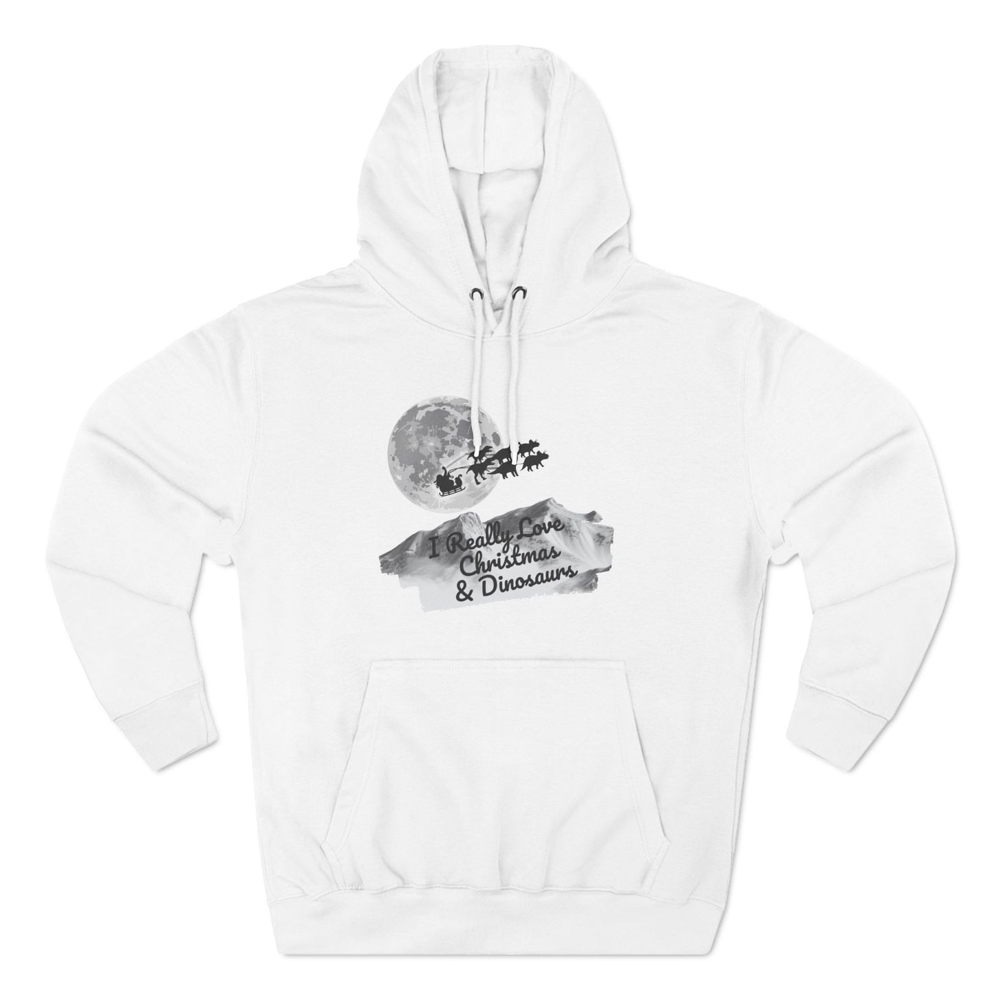 Christmas Dinosaur Hoodie