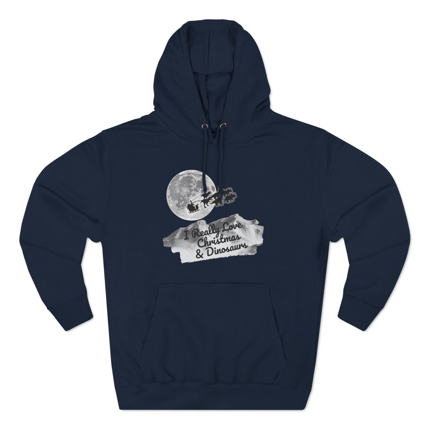 Christmas Dinosaur Hoodie