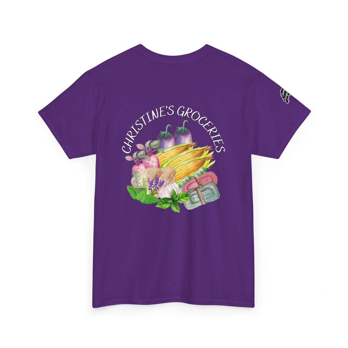 Christine's Groceries Logo Wear Event Shirt Unisex Cotton Tee