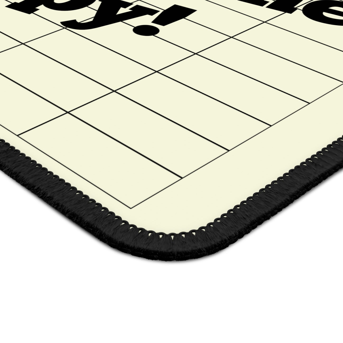 I Love Bookkeeping Mousepad – Smooth Surface, Non-Slip Base, Gift for Accountants & Gamers, Fun & Durable Desk Accessory - Beige