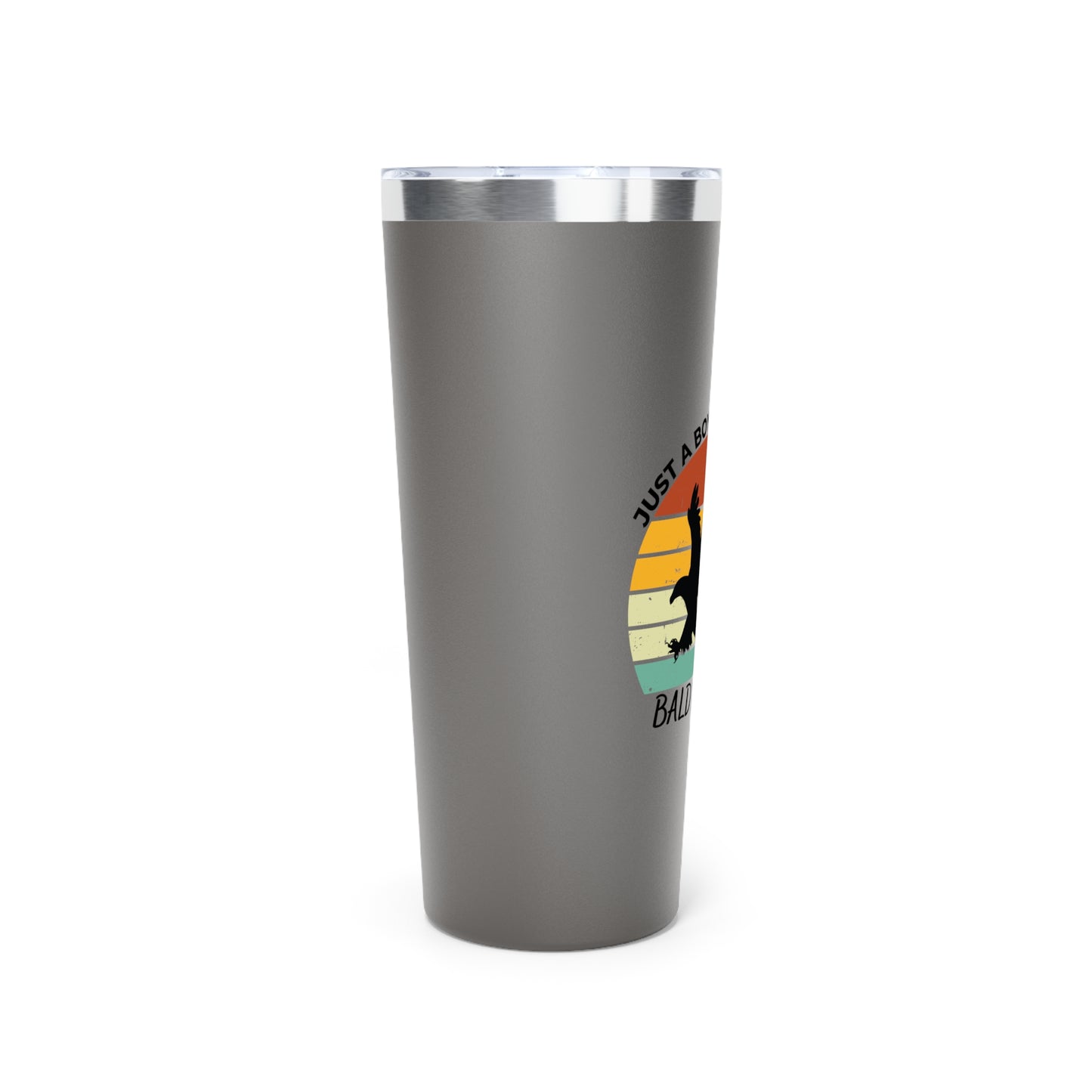 Just a Boy Who Loves Bald Eagles Copper Vacuum Insulated Tumbler, 22oz