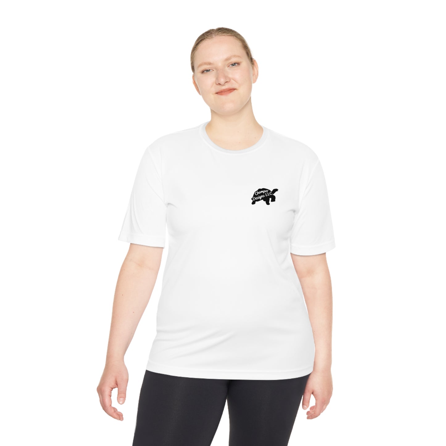 Chomper Designs Logo WearUnisex Moisture Wicking Tee