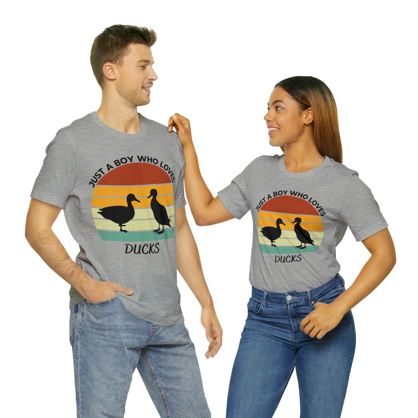 Just a Boy Who Loves Ducks Short Sleeve Tee