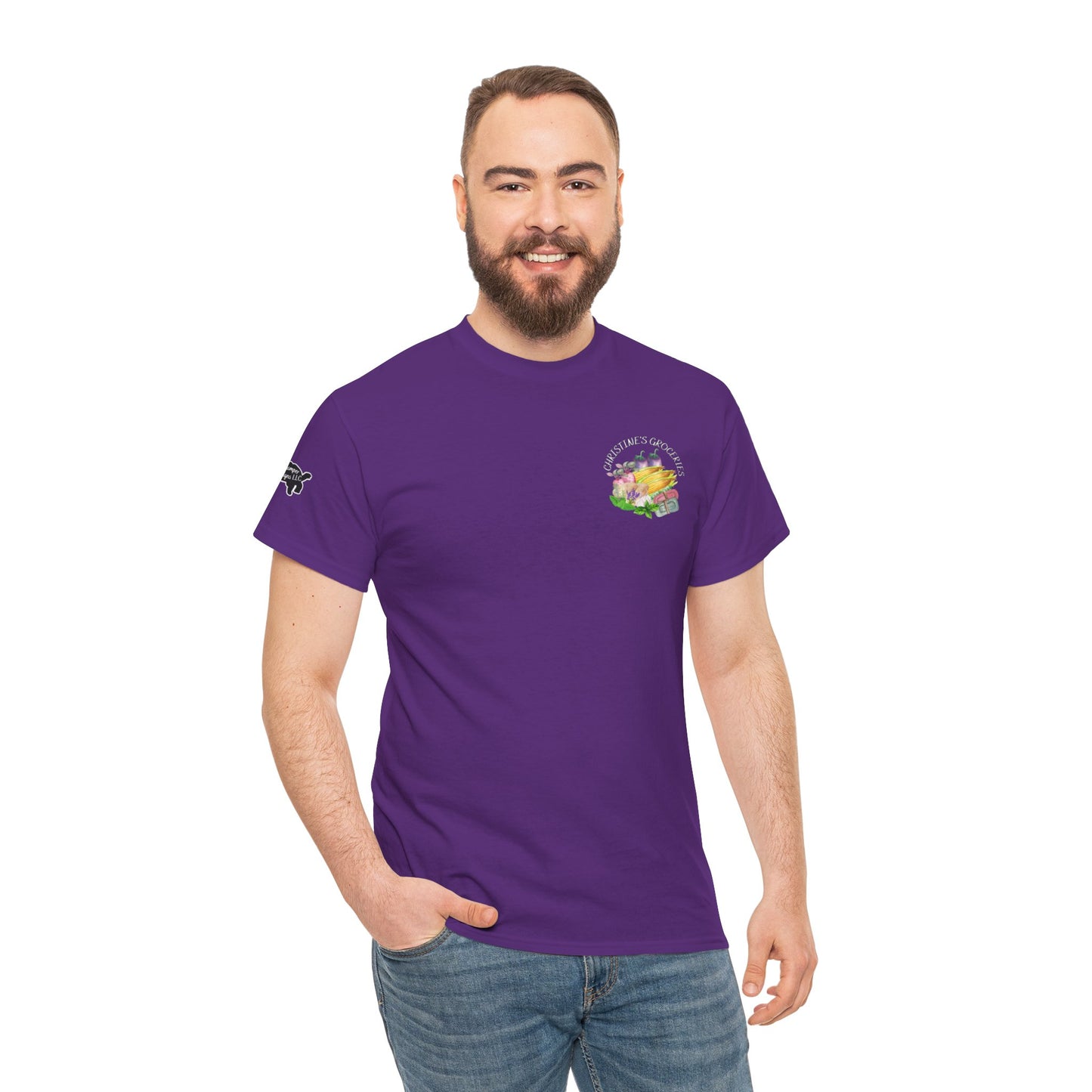 Christine's Groceries Logo Wear Event Shirt Unisex Cotton Tee