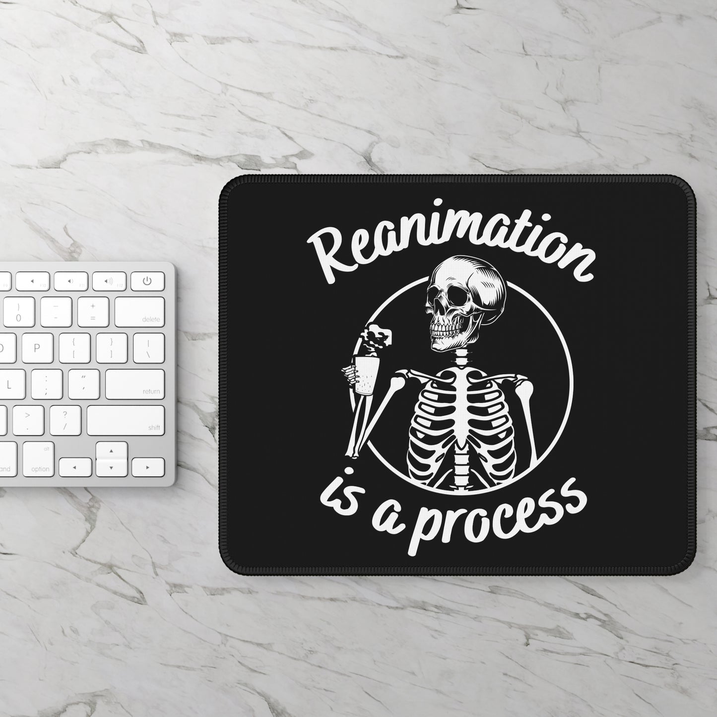 Reanimation is a Process - Gaming Mouse Pad