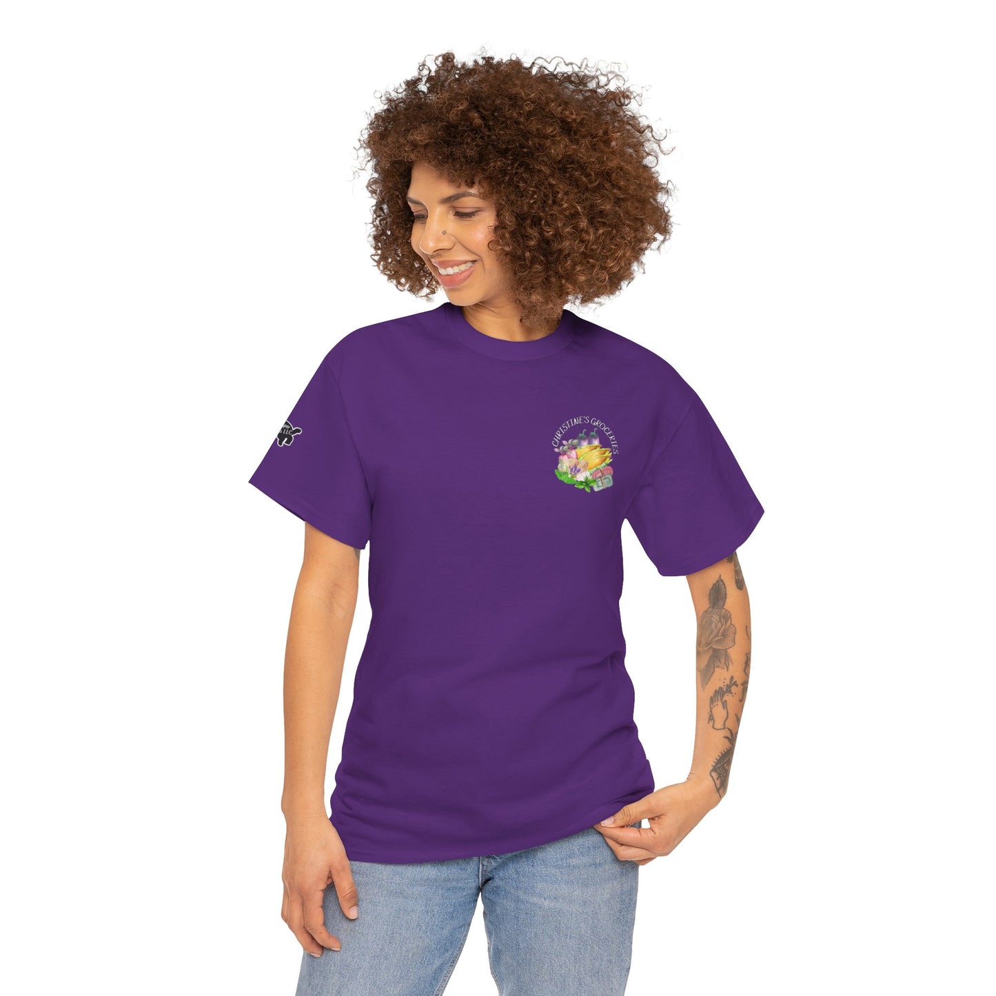 Christine's Groceries Logo Wear Event Shirt Unisex Cotton Tee