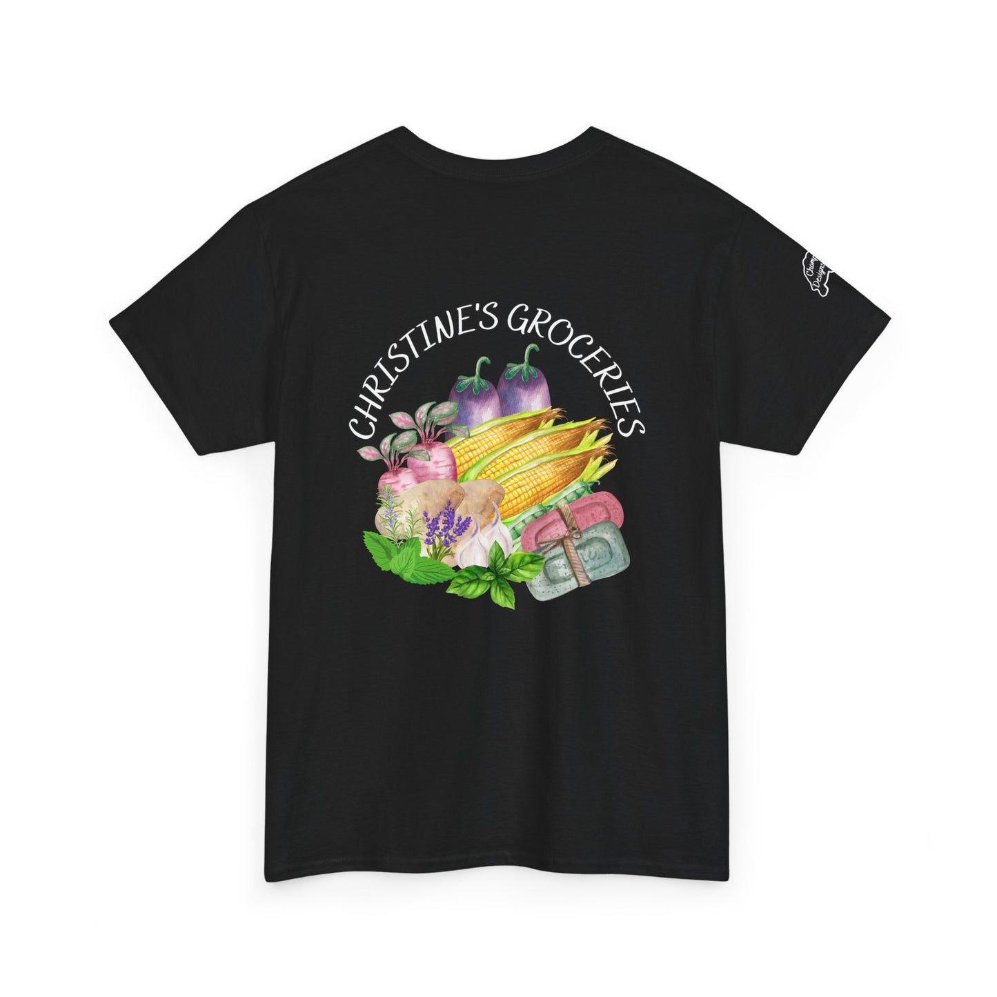 Christine's Groceries Logo Wear Event Shirt Unisex Cotton Tee