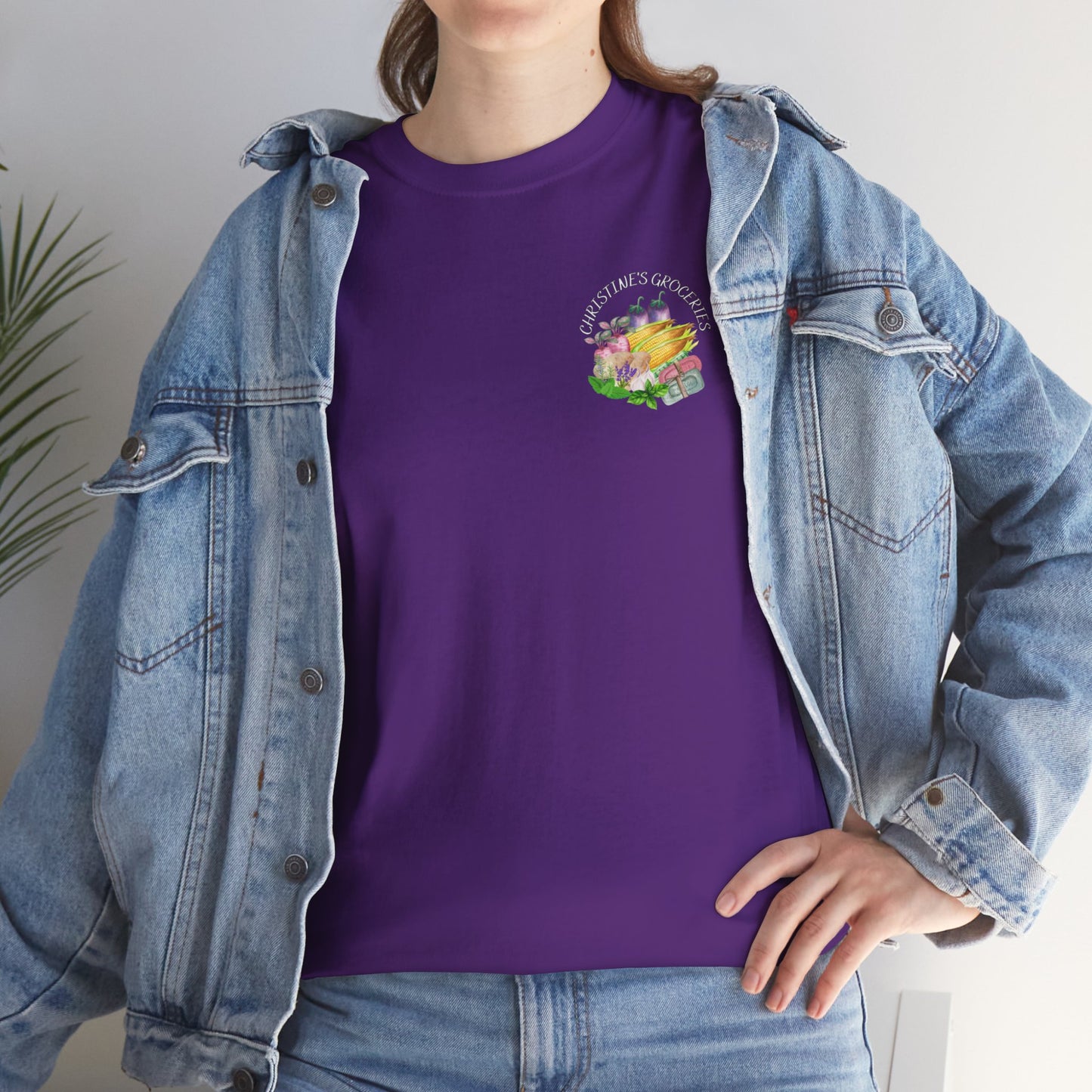 Christine's Groceries Logo Wear Event Shirt Unisex Cotton Tee