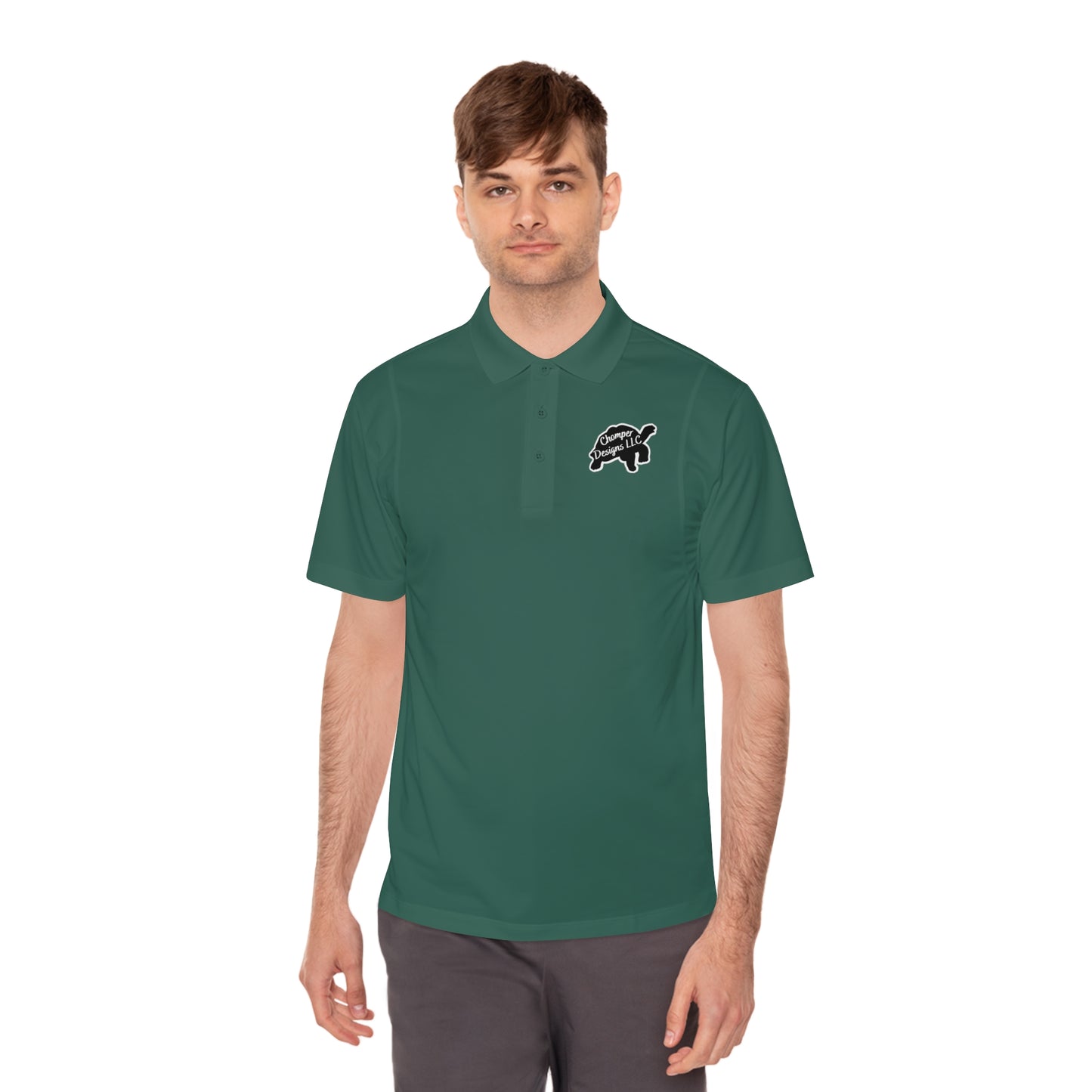 Chomper Designs Logo wear Men's Sport Polo Shirt