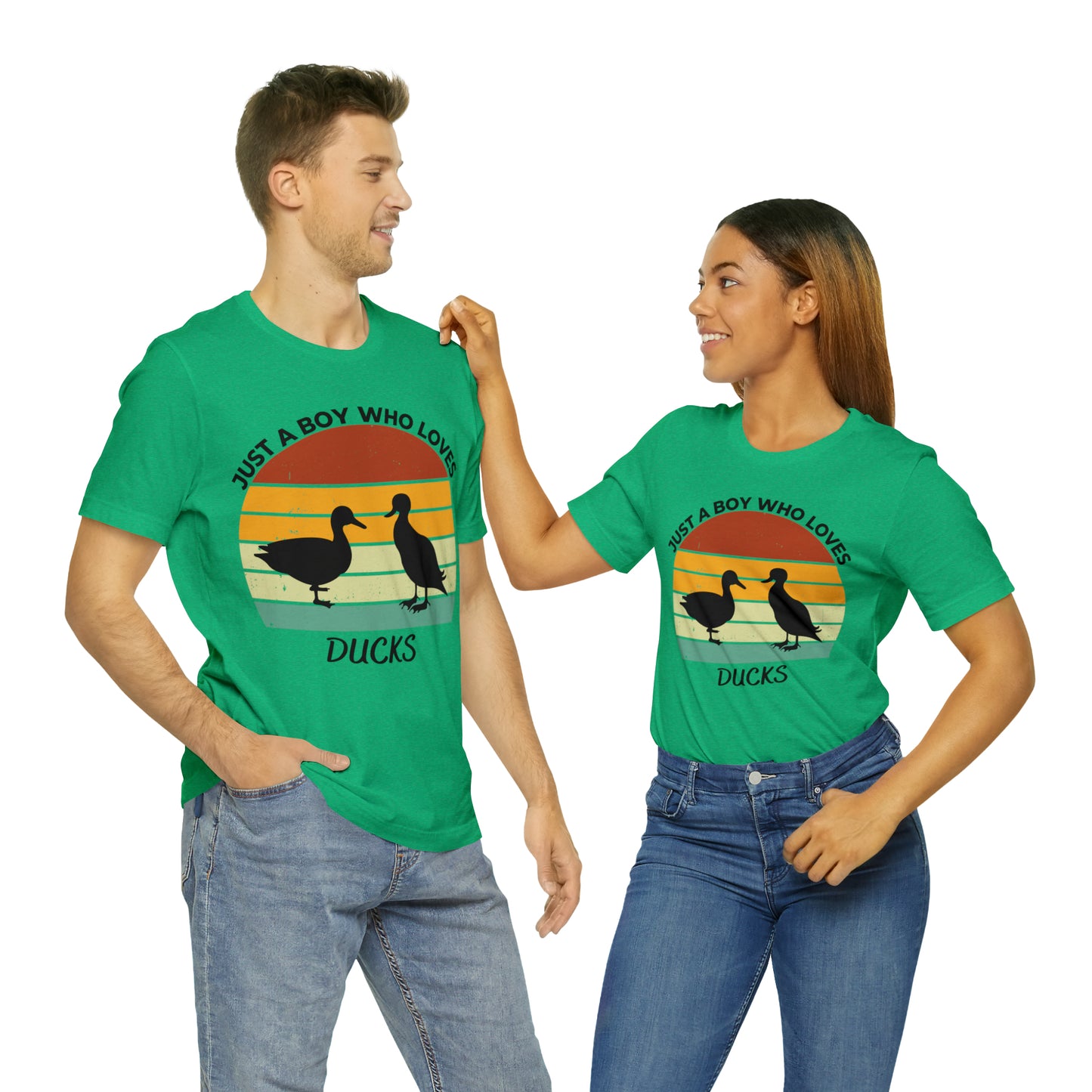 Just a Boy Who Loves Ducks Short Sleeve Tee