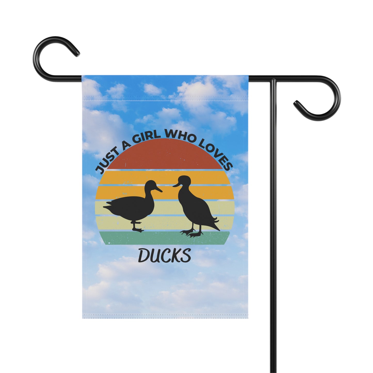 Just a Girl Who Loves Ducks Garden & House Banner