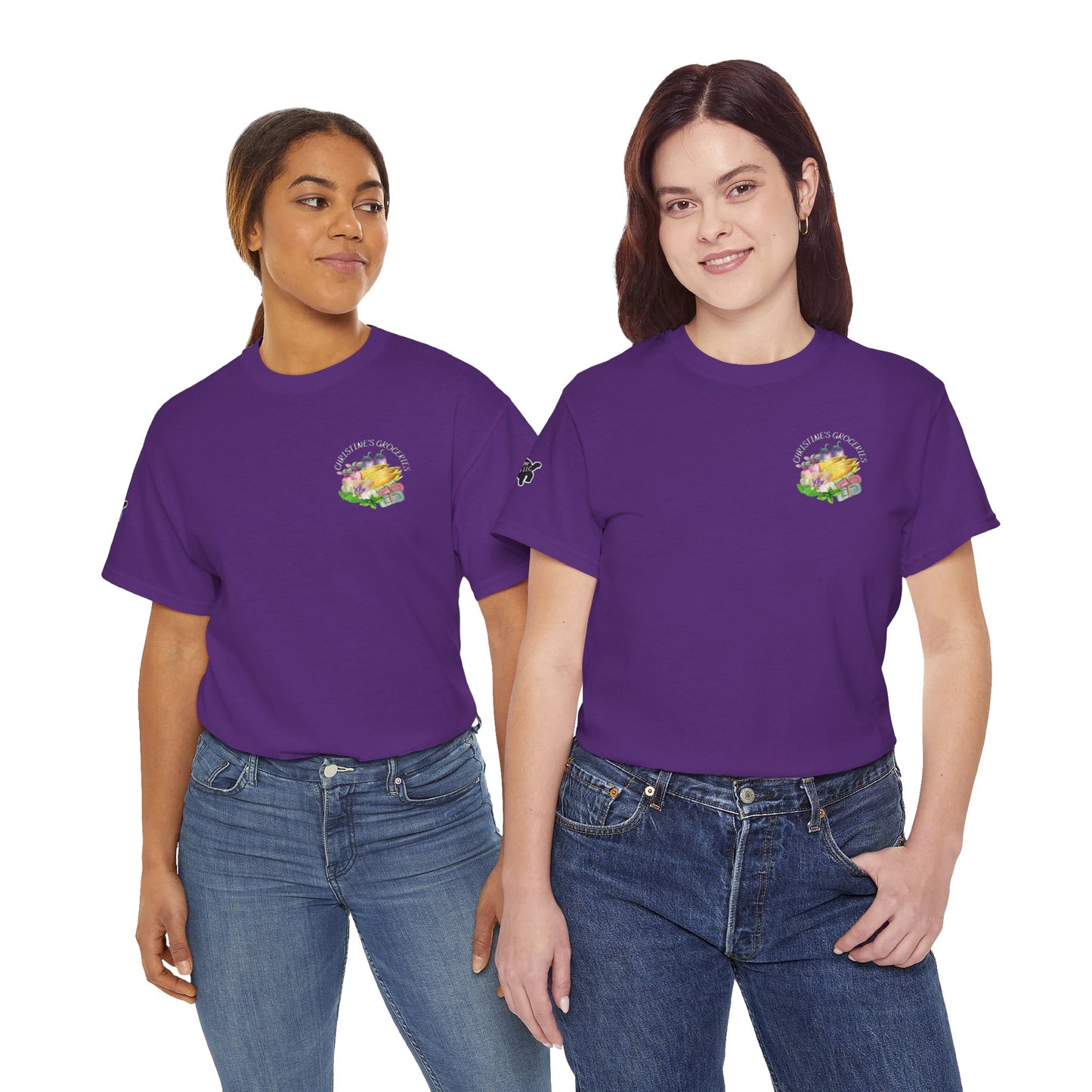 Christine's Groceries Logo Wear Event Shirt Unisex Cotton Tee