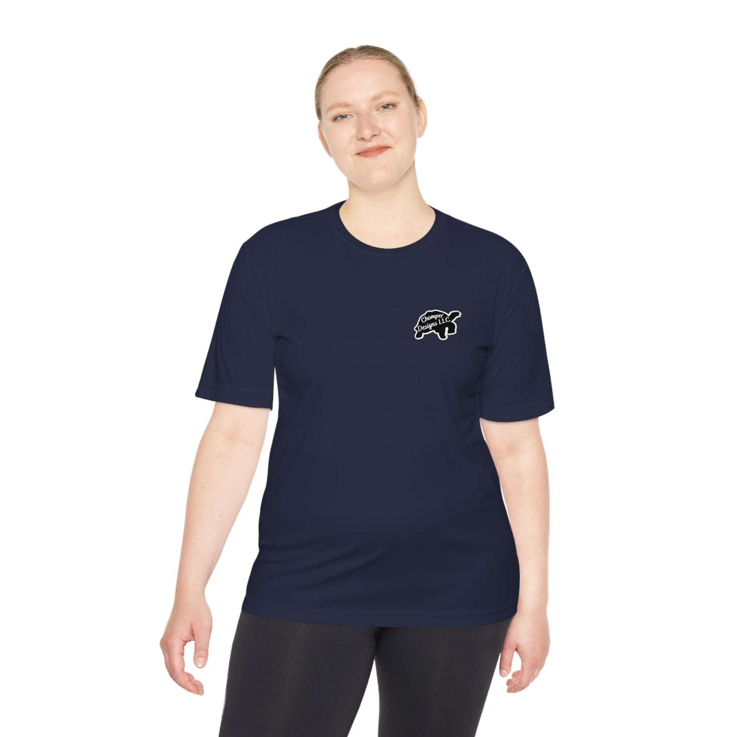 Chomper Designs Logo WearUnisex Moisture Wicking Tee