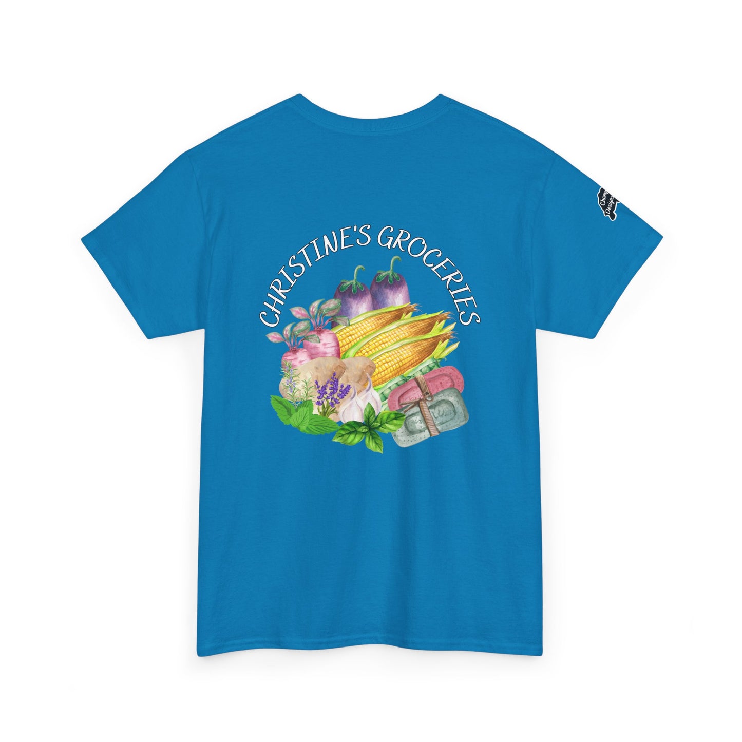 Christine's Groceries Logo Wear Event Shirt Unisex Cotton Tee