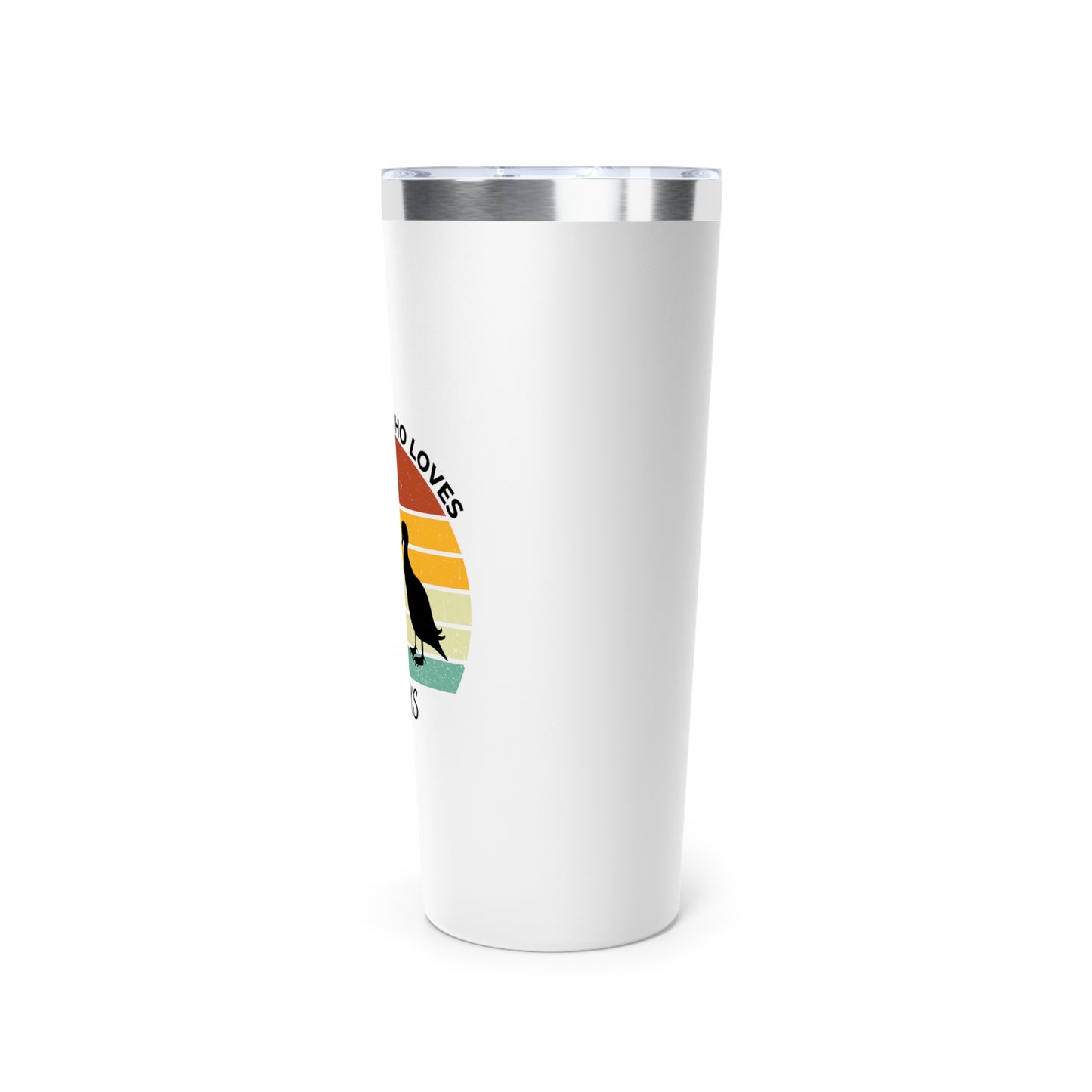 Just a Boy Who Loves Ducks Copper Vacuum Insulated Tumbler, 22oz