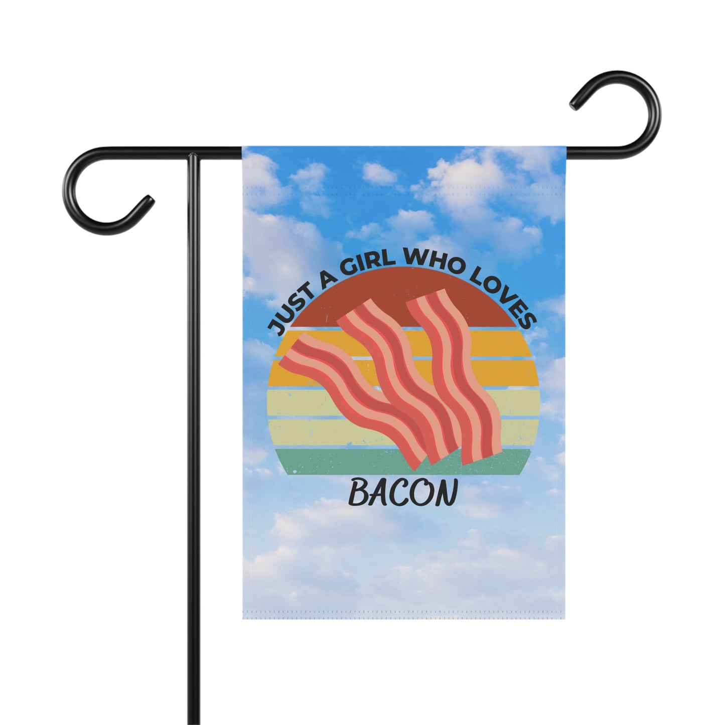 Just a Girl Who Loves Bacon Garden & House Banner