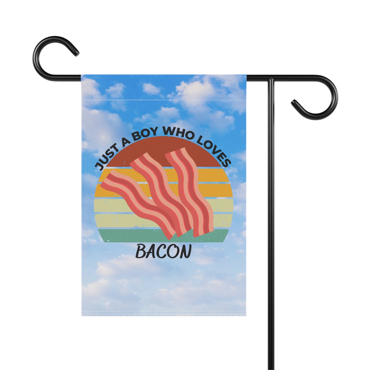 Just a Boy Who Loves Bacon Garden & House Banner