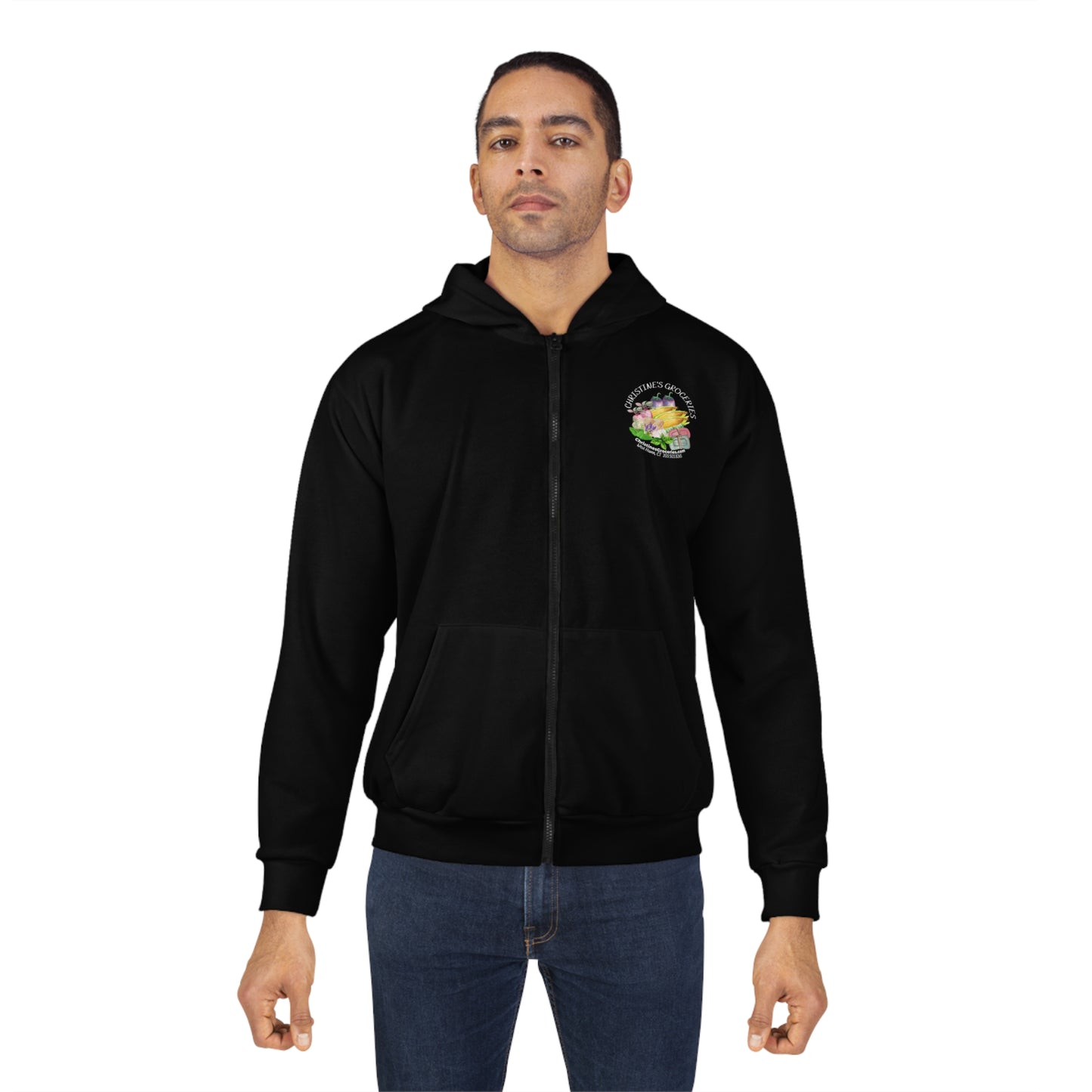 Christine's Groceries Unisex Zip Hoodie