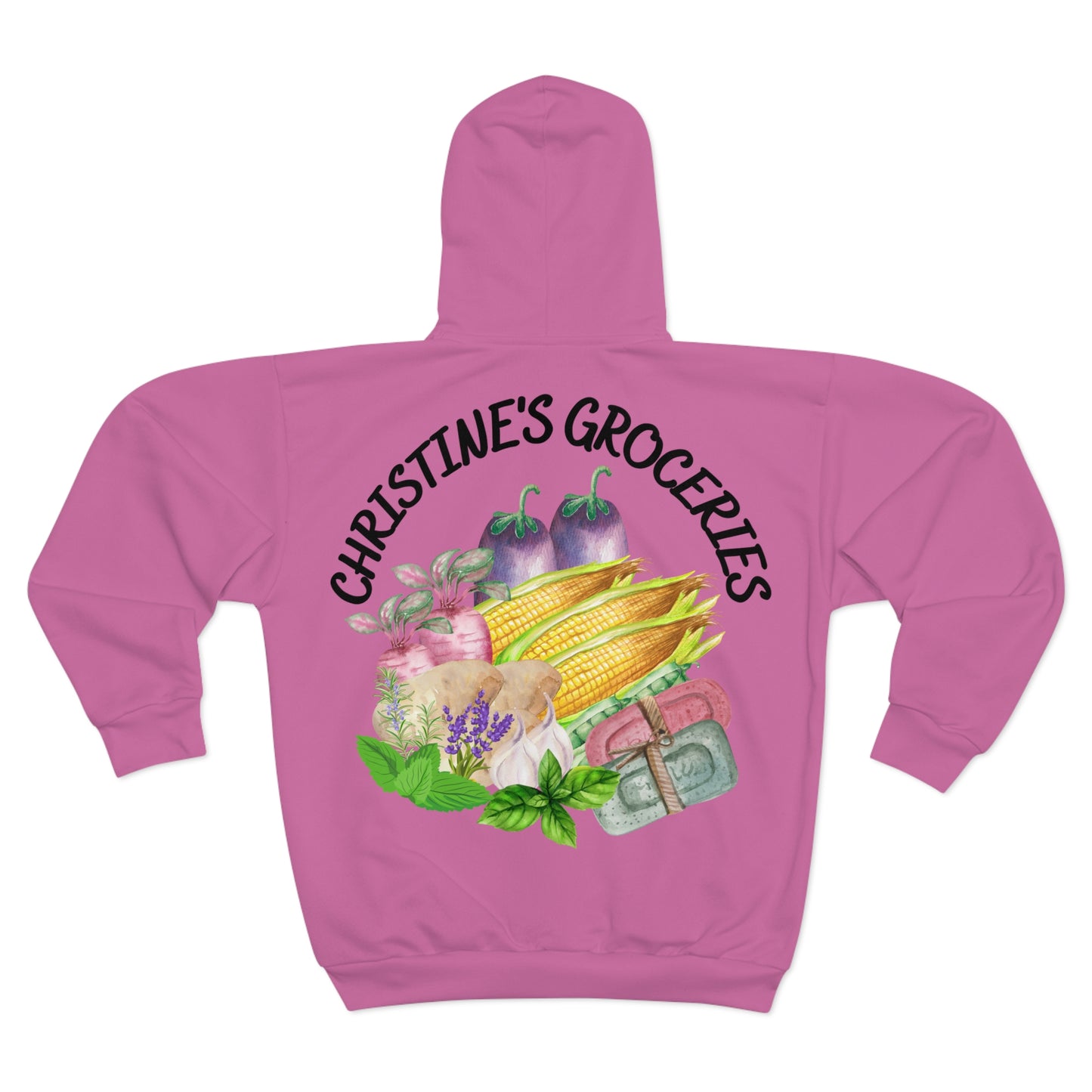 Christine's Groceries Unisex Zip Hoodie