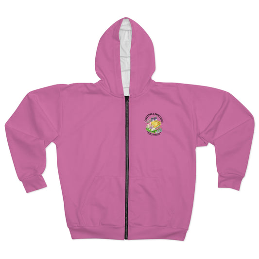 Christine's Groceries Unisex Zip Hoodie