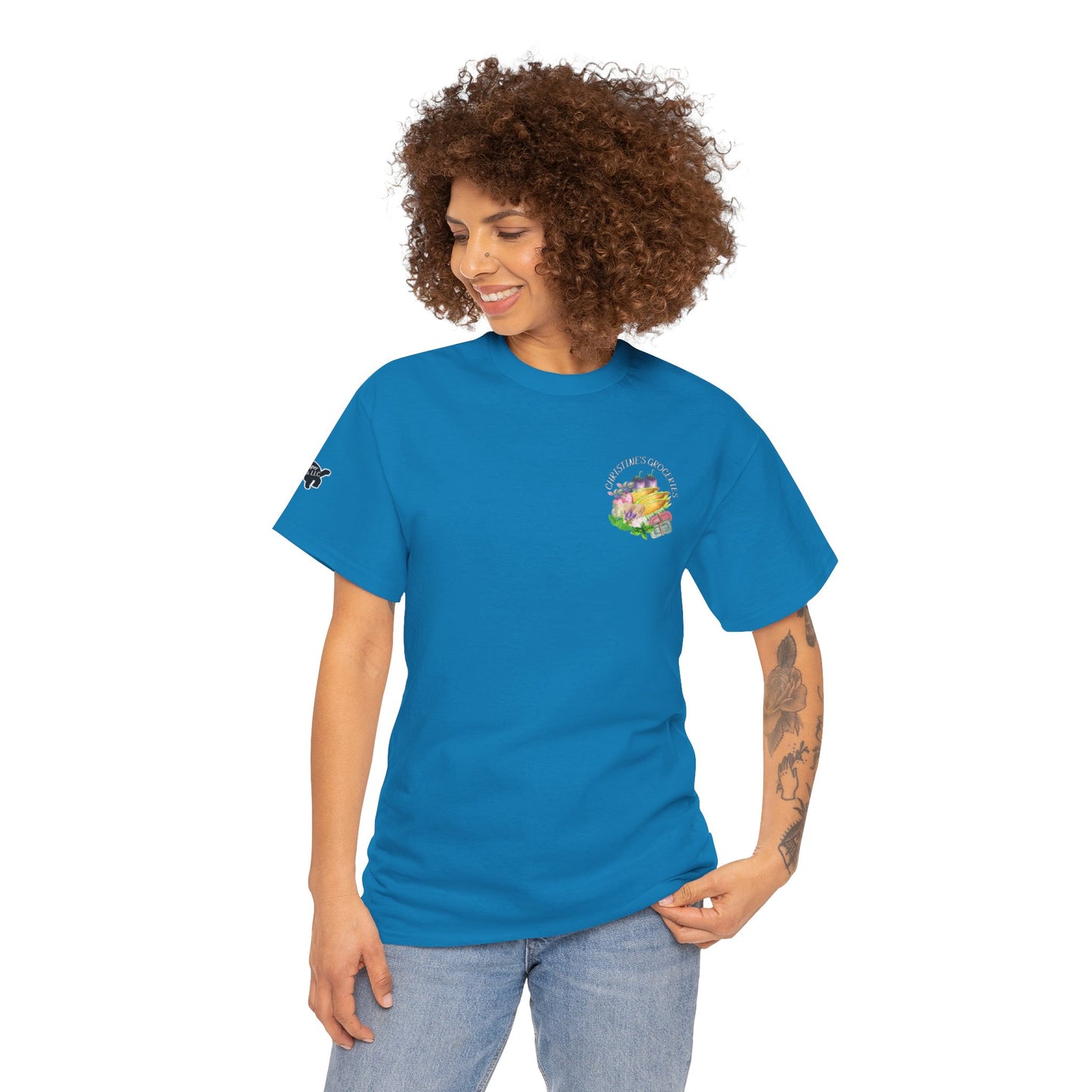 Christine's Groceries Logo Wear Event Shirt Unisex Cotton Tee