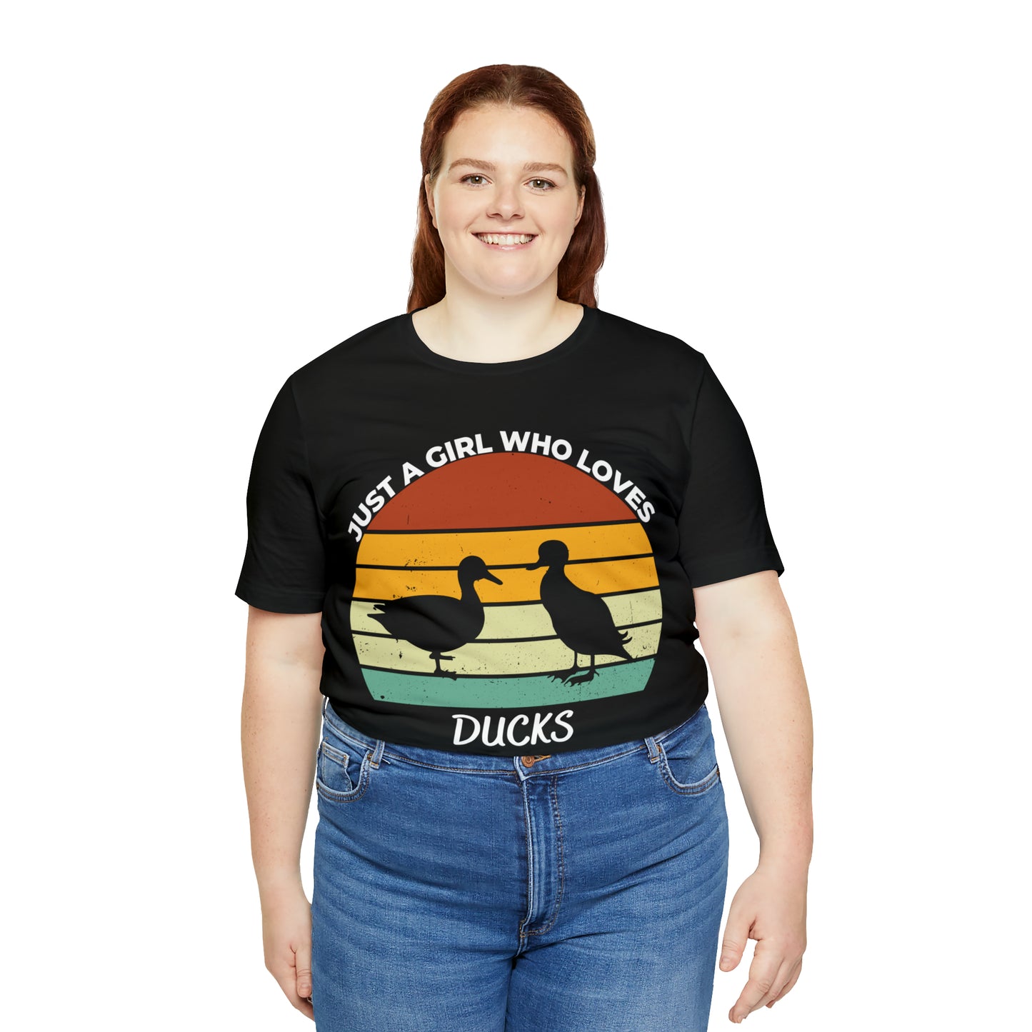 Just a Girl Who Loves Ducks Short Sleeve Tee