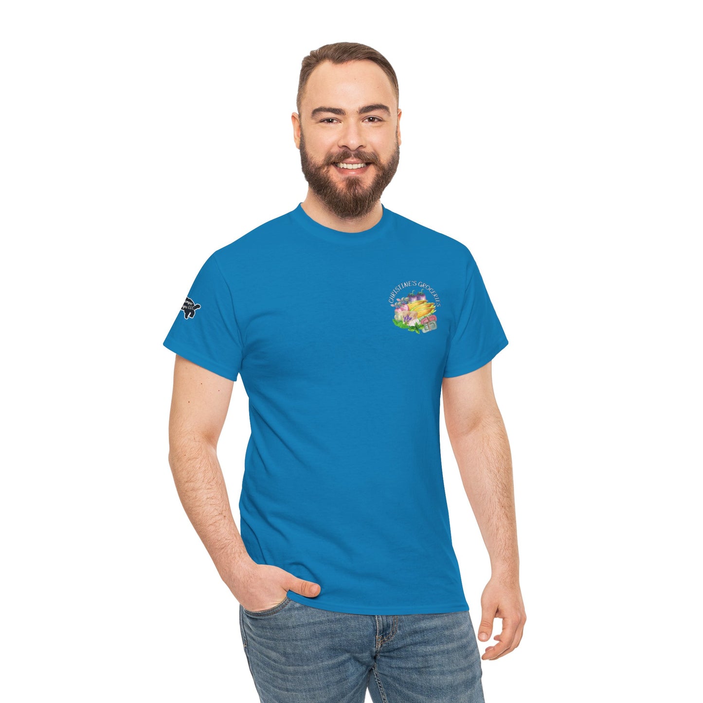 Christine's Groceries Logo Wear Event Shirt Unisex Cotton Tee