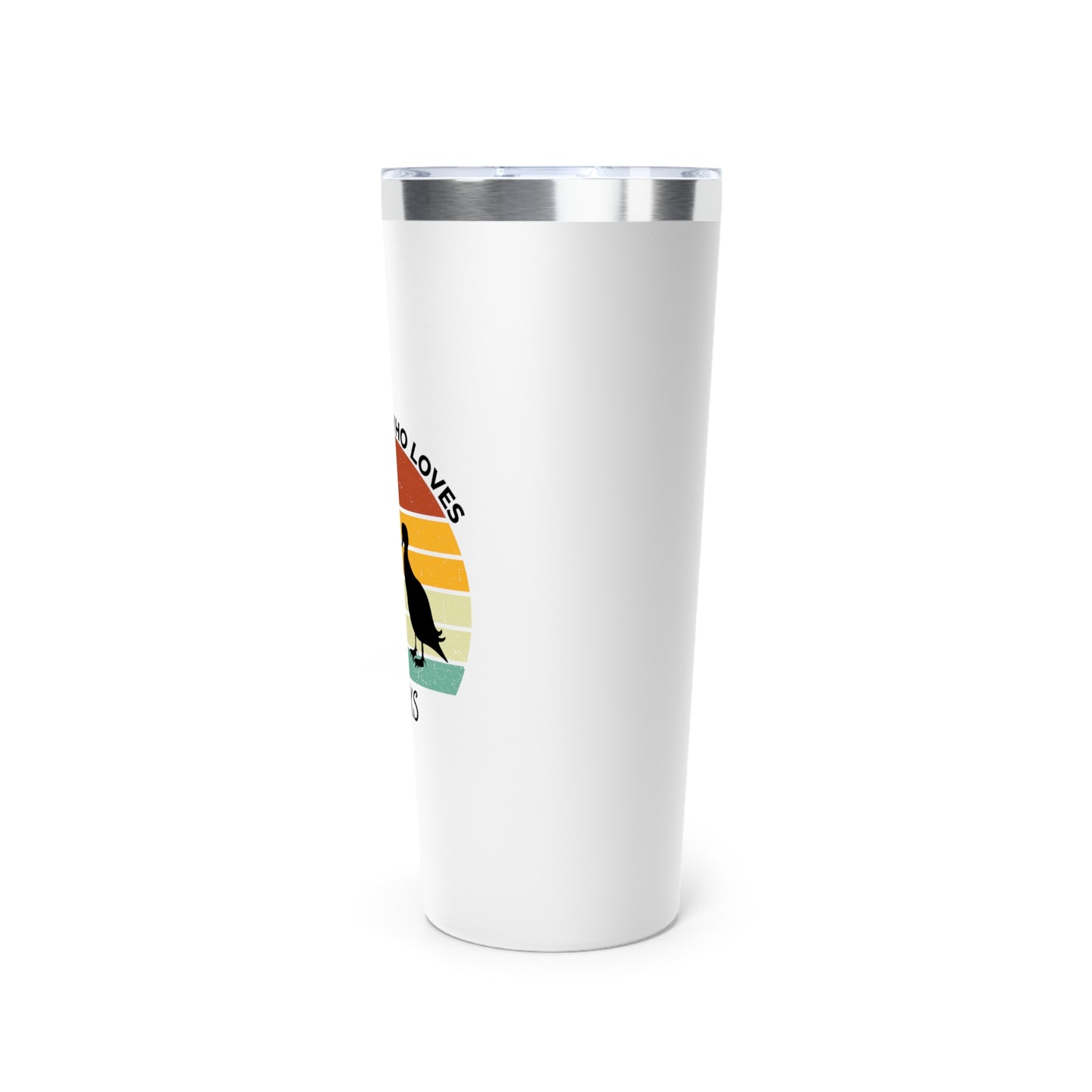 Just a Girl Who Loves Ducks Copper Vacuum Insulated Tumbler, 22oz