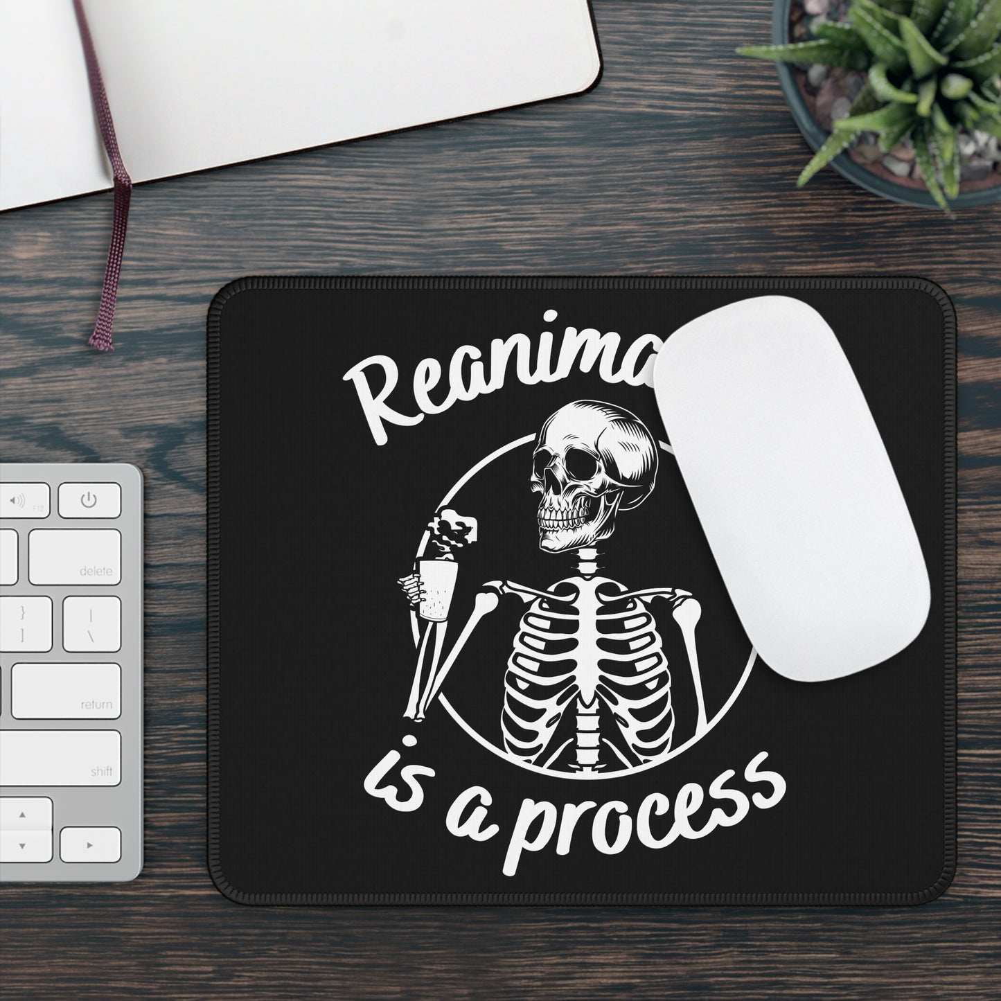 Reanimation is a Process - Gaming Mouse Pad