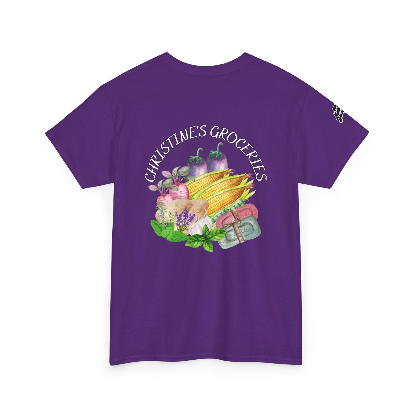 Christine's Groceries Logo Wear Event Shirt Unisex Cotton Tee